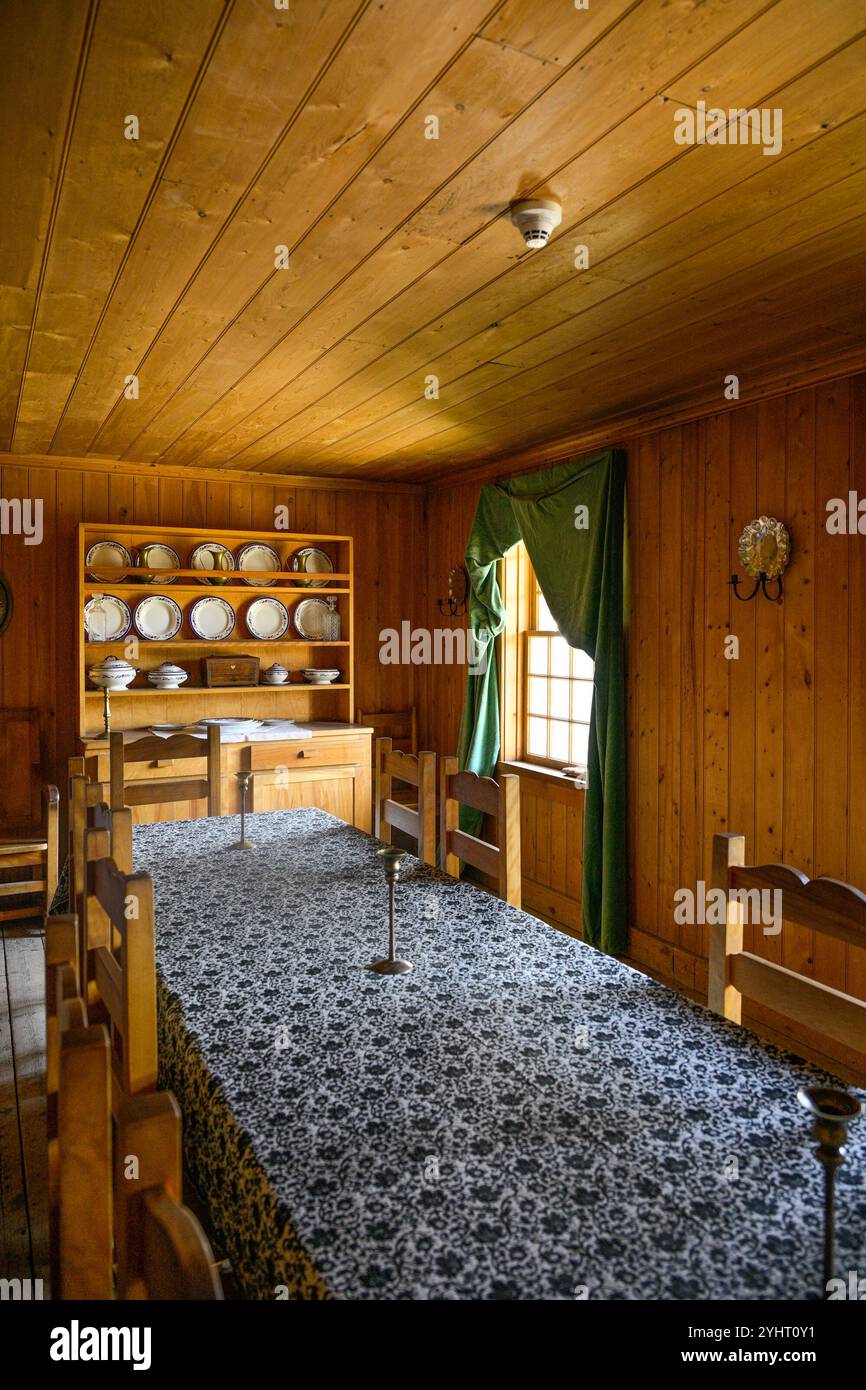 Fort Edmonton Park, Edmonton, Alberta, Canada Foto Stock