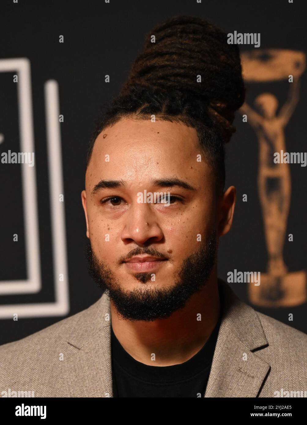 LONDRA, REGNO UNITO. 11 novembre 2024. Sebastian Thiel partecipa alla cerimonia del Booker Prize 2024 all'Old Billingsgate di Londra, Regno Unito. (Foto di 李世惠/SEE li/Picture Capital) credito: Vedi li/Picture Capital/Alamy Live News Foto Stock