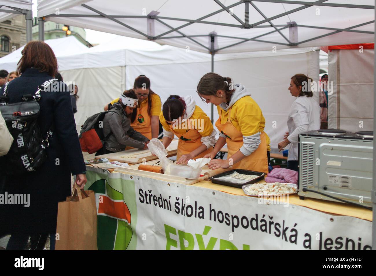 Liberec, Repubblica Ceca - 25.09.2024: Fiera delle istituzioni educative Foto Stock