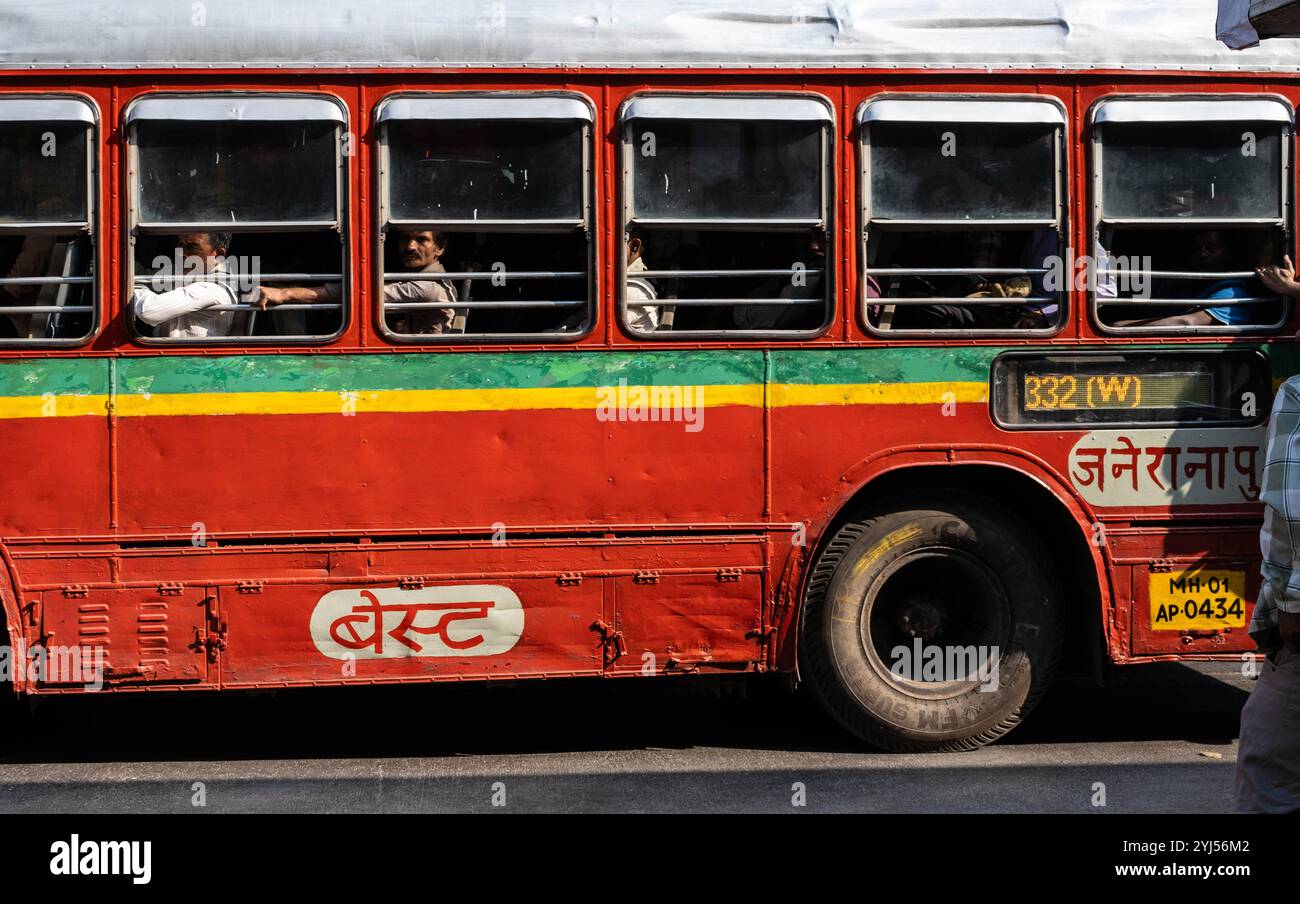 Scena di strada, Mumbai, India Foto Stock
