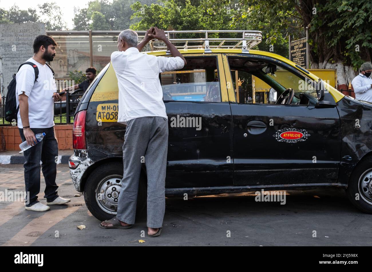 Scena di strada, Mumbai, India Foto Stock