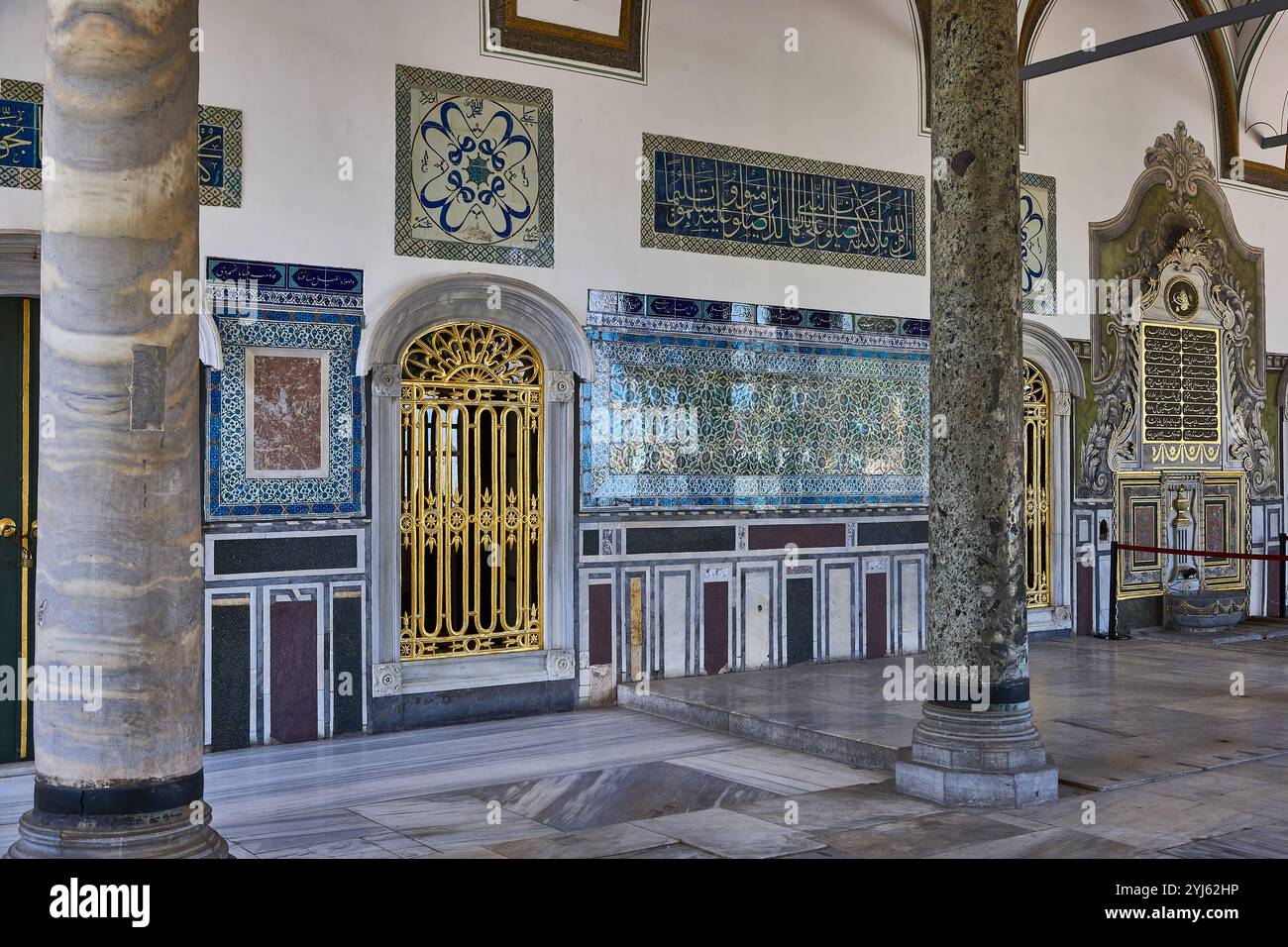 Palazzo Topkapi a Istanbul, Turkiye. Foto Stock