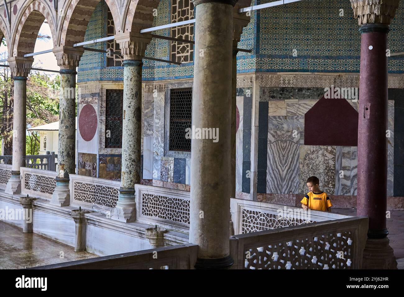 Palazzo Topkapi a Istanbul, Turkiye. Foto Stock