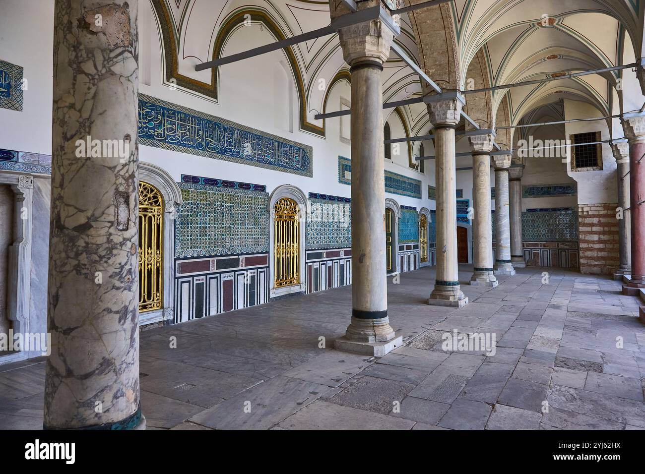 Palazzo Topkapi a Istanbul, Turkiye. Foto Stock