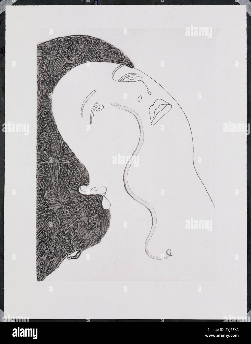 CLEOPATRA - 1991. Autore: EDUARDO ARROYO (1937-2018). UBICAZIONE: MUSEO REINA SOFIA-PINTURA. MADRID. SPAGNA. Foto Stock