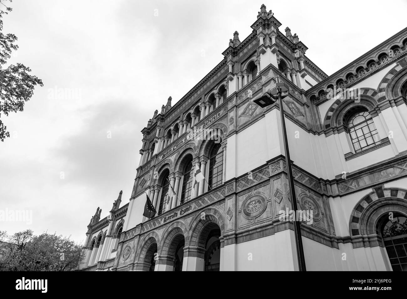 Milano, Italia - 30 marzo 2022: Il Museo di storia naturale di Milano è stato fondato nel 1838 quando il naturalista Giuseppe de Cristoforis donò le sue collezioni al Foto Stock