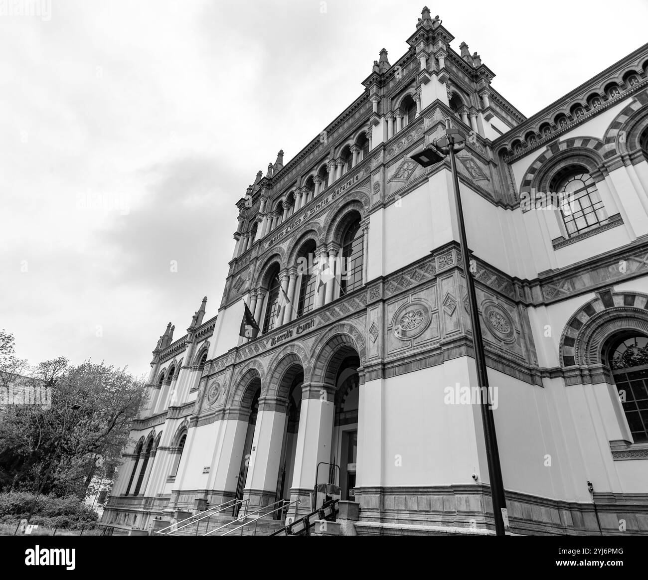Milano, Italia - 30 marzo 2022: Il Museo di storia naturale di Milano è stato fondato nel 1838 quando il naturalista Giuseppe de Cristoforis donò le sue collezioni al Foto Stock