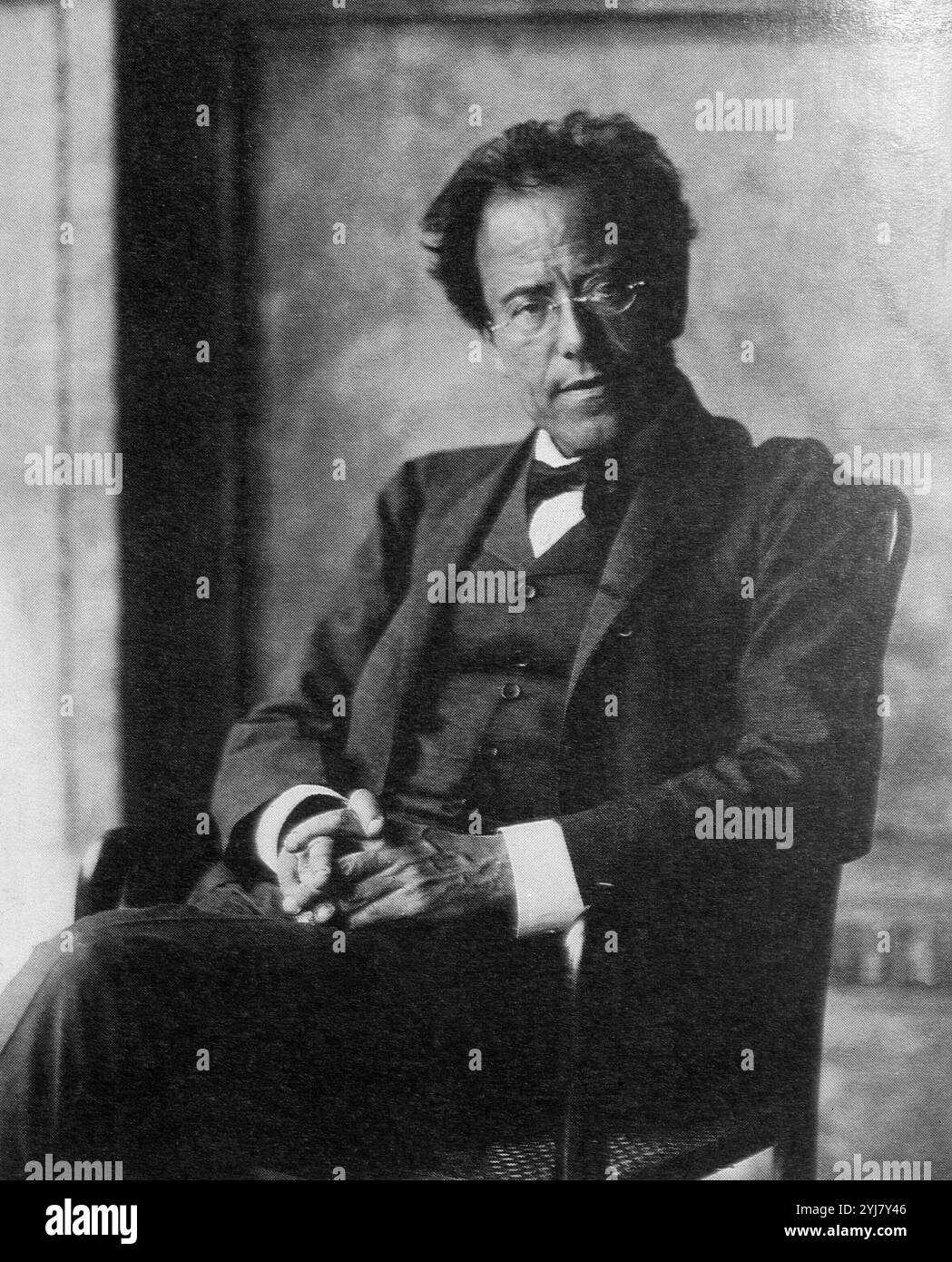 RETRATO DE Gustav Mahler - 1907. Autore: NÄHR Moniz. Posizione: Collezione privata. MADRID. Spagna. Foto Stock