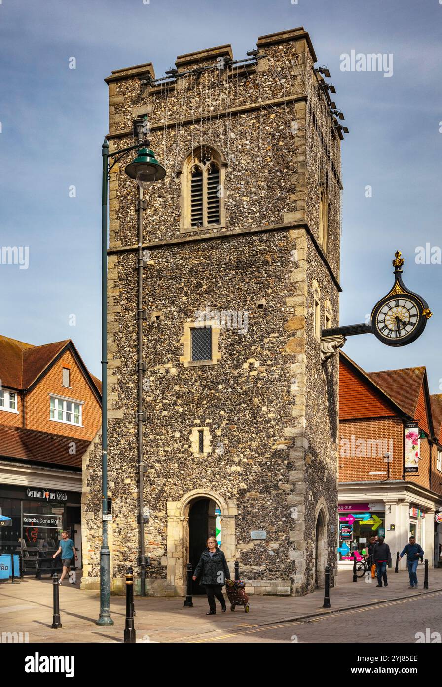 Canterbury, una città storica nel Kent, nel sud-est dell'Inghilterra. Foto Stock