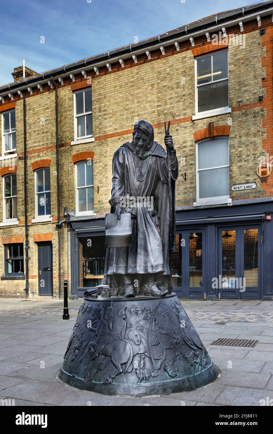 Canterbury, una città storica nel Kent, nel sud-est dell'Inghilterra. Foto Stock