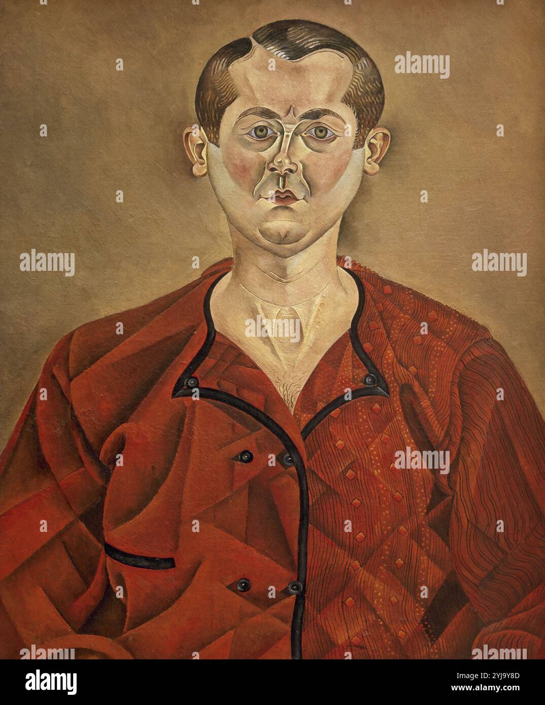 Joan Miro (1893-1983). Pittore spagnolo. Self-portrait. Il museo del Louvre. Parigi. La Francia. Foto Stock