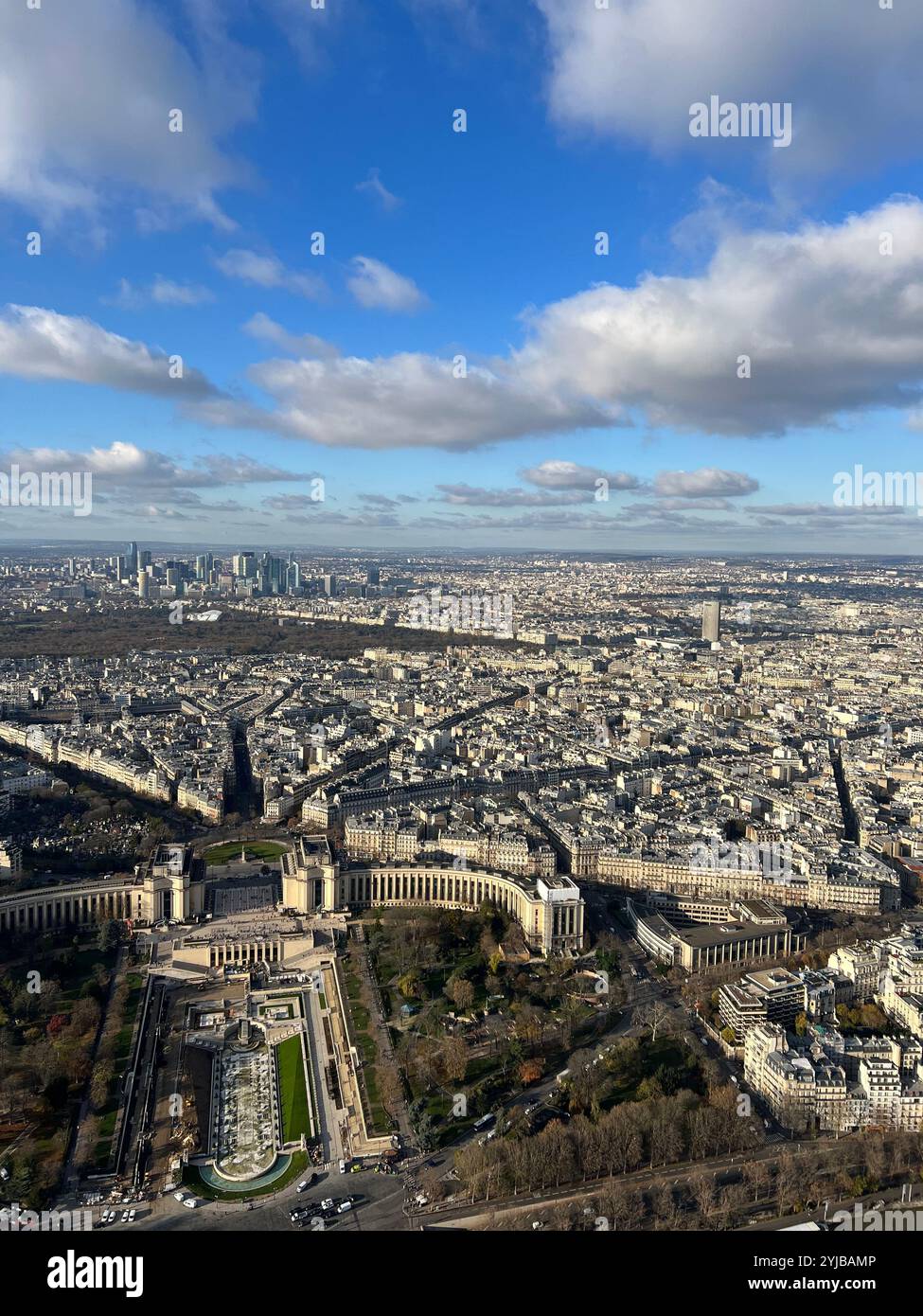 Vista dalla Eiffeltower Foto Stock