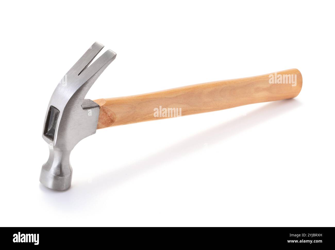Martello a baionetta isolato su sfondo bianco Foto Stock