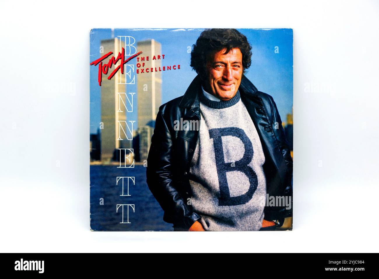 Copertina LP classica vintage Tony bennet "The art of Excellence" Foto Stock