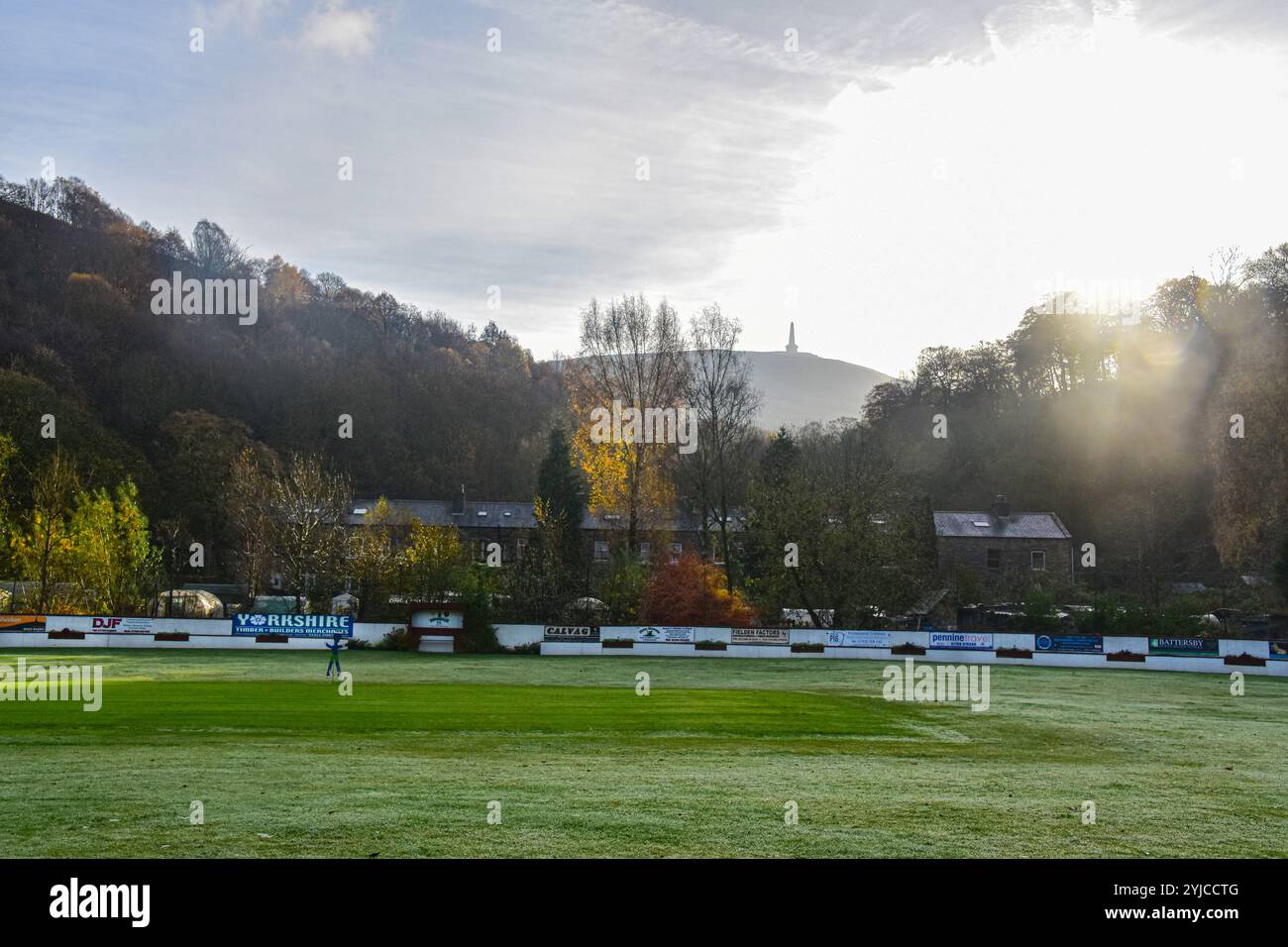 Cricket, Todmorden, Calderdale Foto Stock