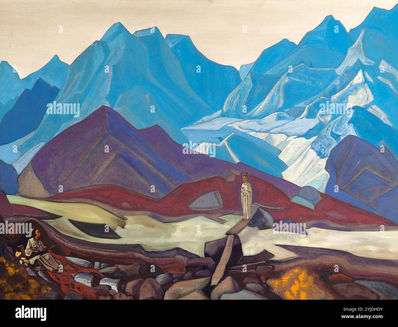 Da oltre. Museo: Nicholas Roerich Museum di New York. Foto Stock