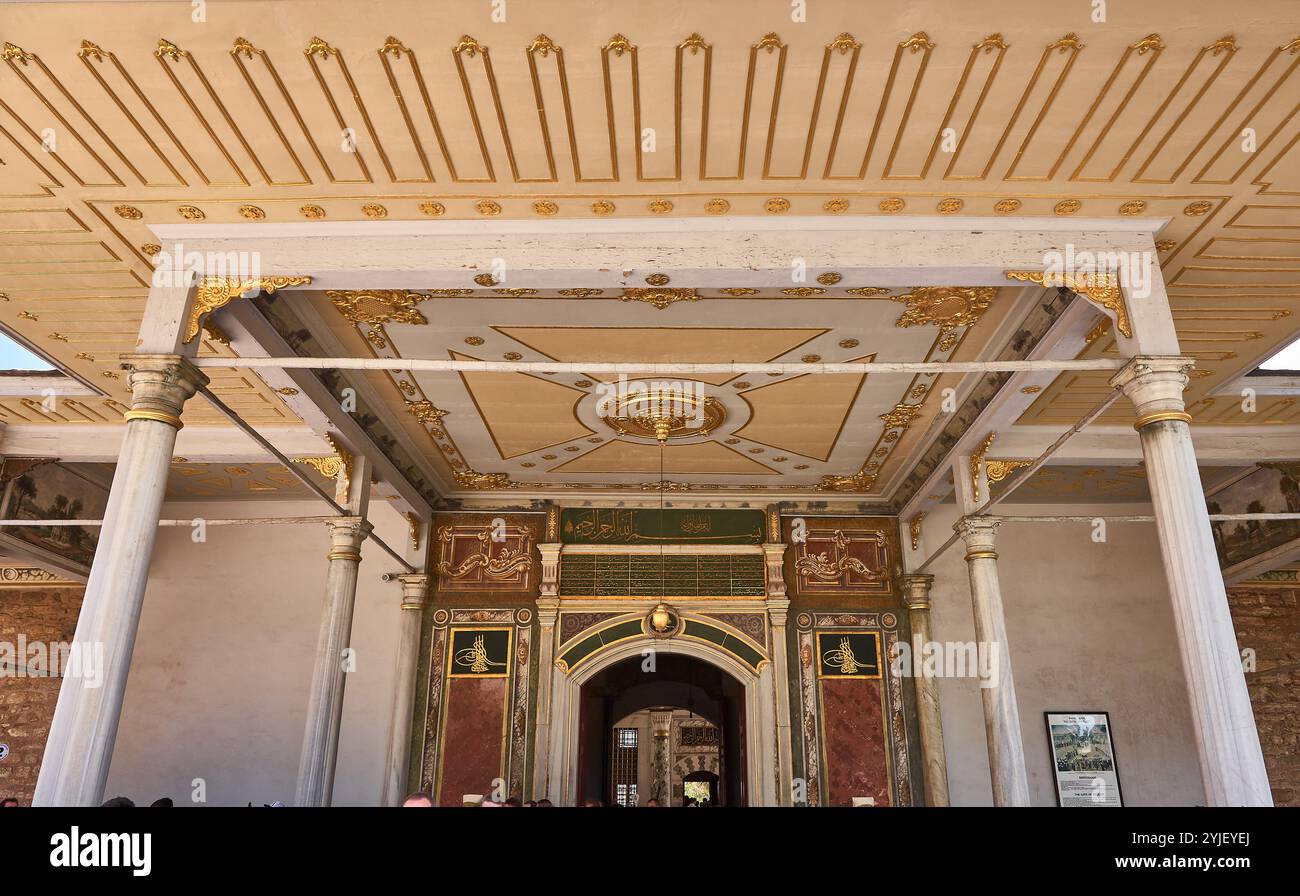 Palazzo Topkapi a Istanbul, Turkiye. Foto Stock