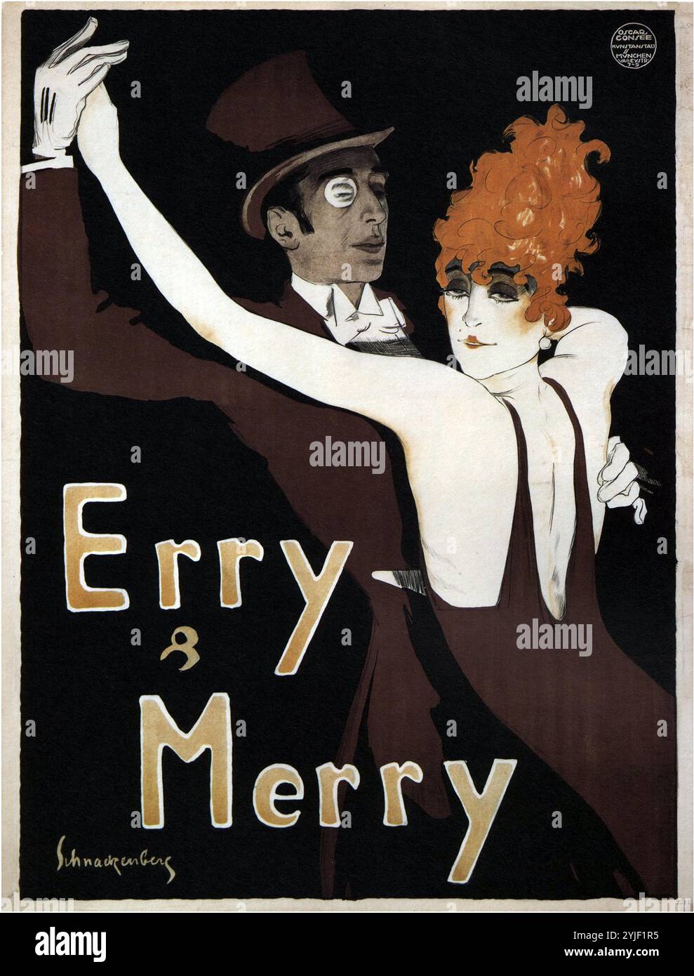 Erry & Merry. Museo: COLLEZIONE PRIVATA. Autore: WALTER SCHNACKENBERG. Copyright: Questa opera non è di dominio pubblico. È responsabilità dell'utente ottenere tutte le autorizzazioni di terze parti necessarie dal gestore del copyright nel proprio paese prima della pubblicazione. Foto Stock