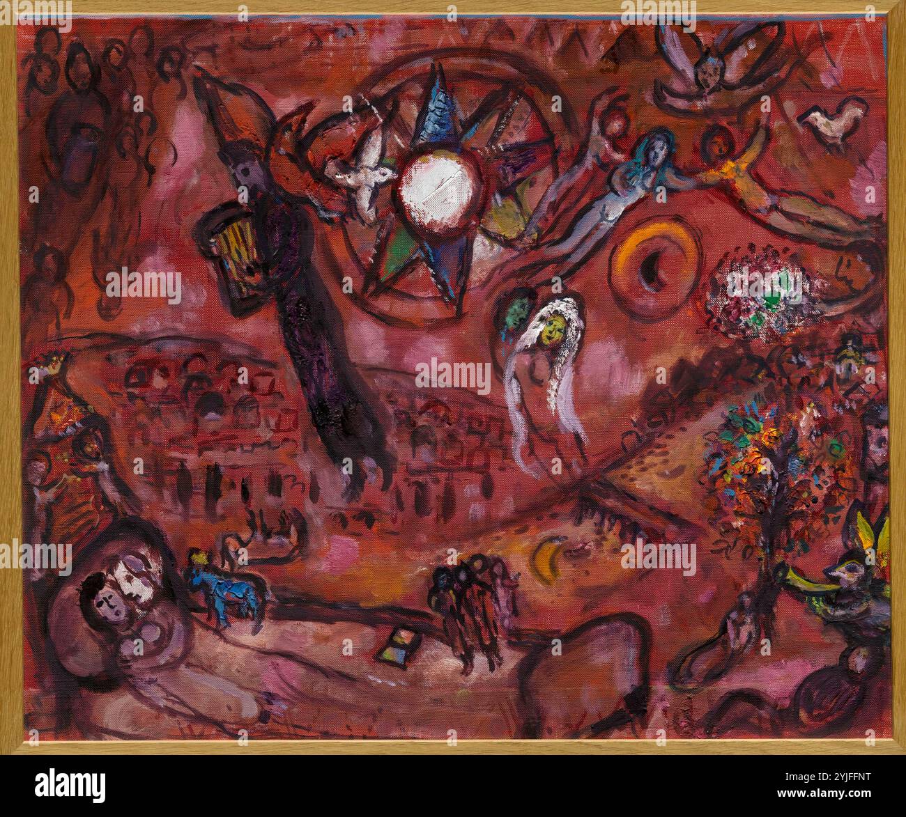 Il Cantico dei Cantici V. Studio. Museo: il Museo Marc Chagall, Nizza. Copyright: Questa illustrazione non è di dominio pubblico. È vostra responsabilità per ottenere tutte le terze parti autorizzazioni dal gestore di copyright nel vostro paese prima della pubblicazione. Foto Stock Il Cantico dei Cantici V. Studio. Museo: il Museo Marc Chagall, Nizza. Copyright: Questa illustrazione non è di dominio pubblico. È vostra responsabilità per ottenere tutte le terze parti autorizzazioni dal gestore di copyright nel vostro paese prima della pubblicazione. Foto Stock