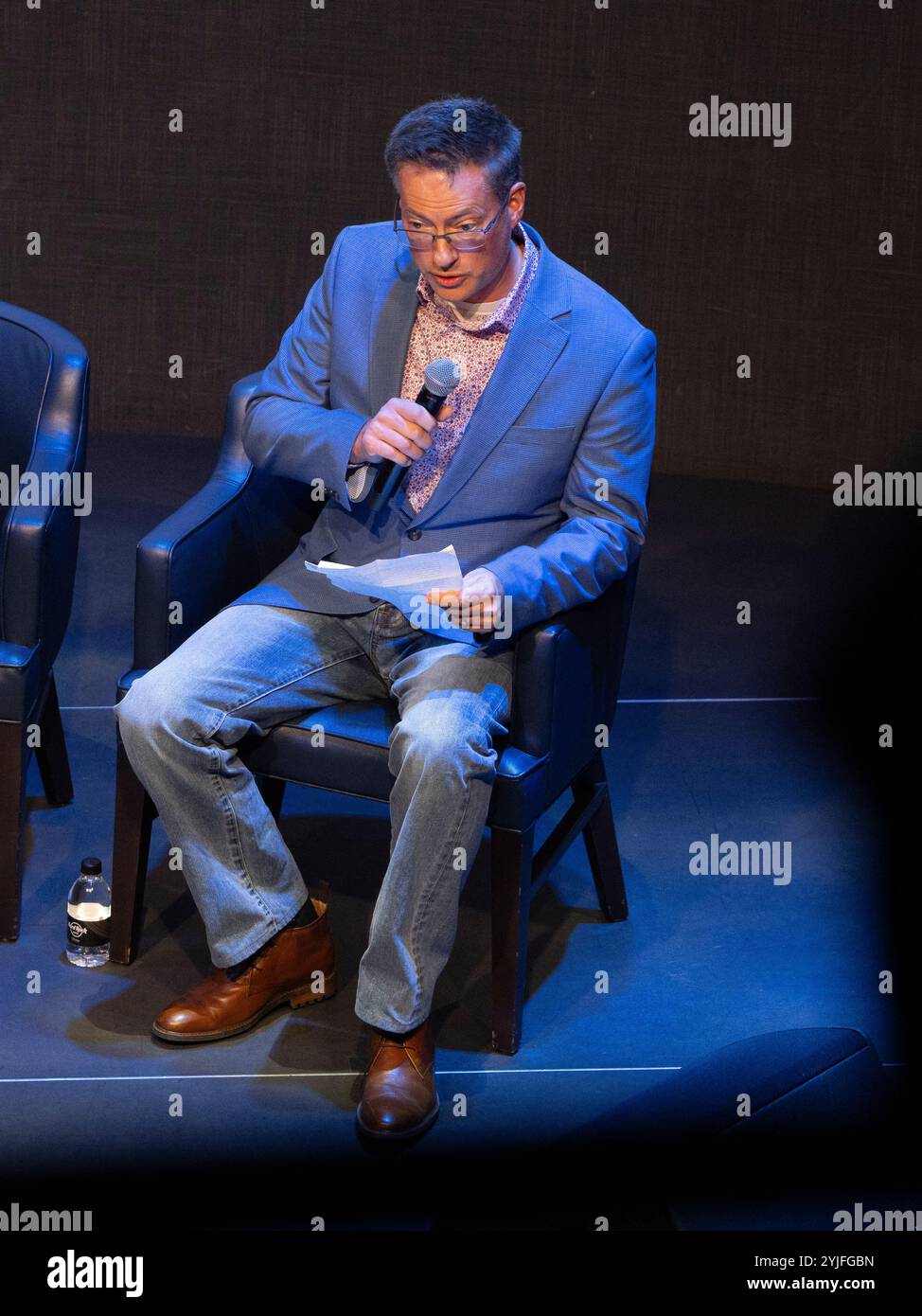 Il dottor Chad Heatwole partecipa a Still Screaming: Celebrating the Career and Comedy of Gilbert Gottfried all'Hard Rock di New York, New York, il 13 novembre 2024. (Foto di David Warren /Sipa? USA) credito: SIPA USA/Alamy Live News Foto Stock