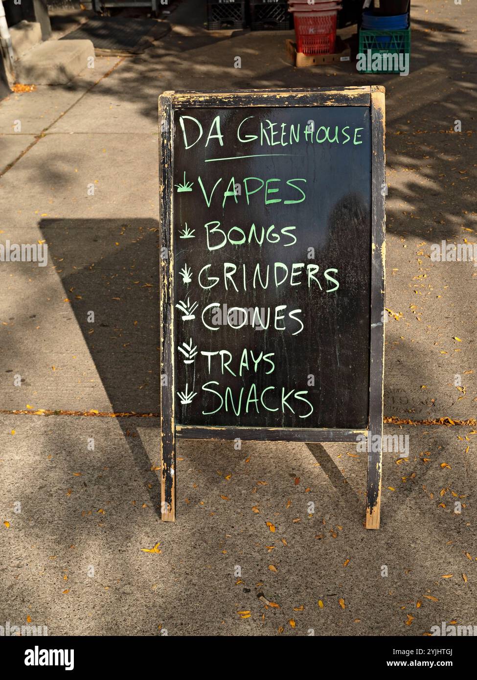 Toronto Canada / da Greenhouse un negozio di Cannabis ricreativo a Toronto. Foto Stock