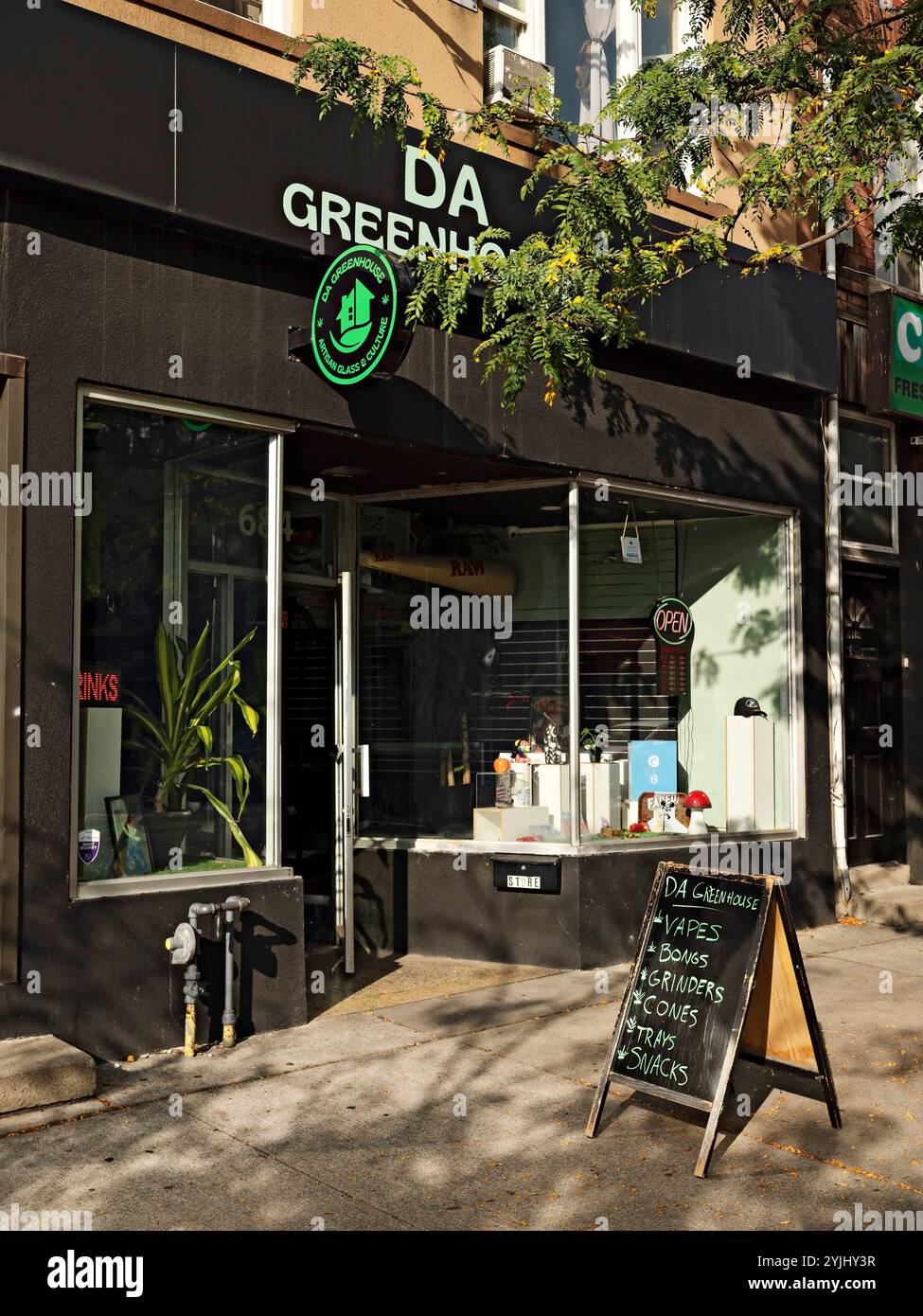 Toronto Canada / da Greenhouse un negozio di Cannabis ricreativo a Toronto. Foto Stock