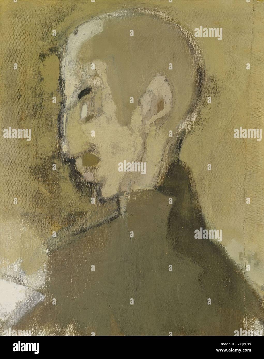 Schjerfbeck, Helene, lavoro, padrone di casa II, 1928, olio su tela, pittura, 48 cm x 38,5 cm Foto Stock