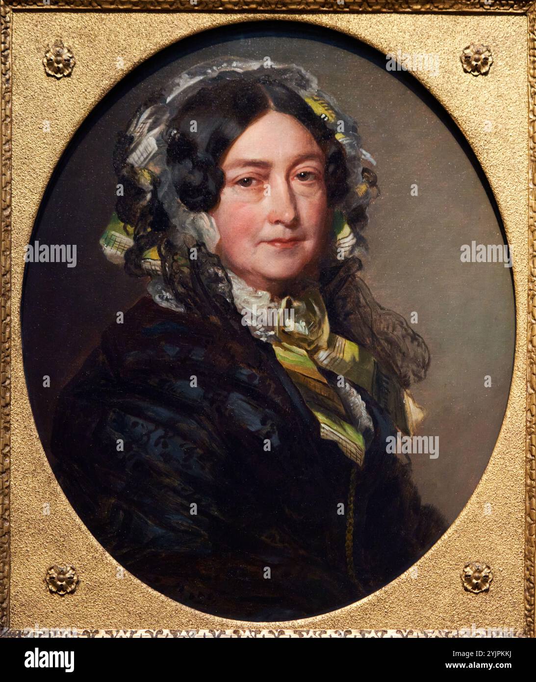 Principessa Vittoria, duchessa di Kent e Strathearn, (1786-1861), intorno al 1857. Di Franz Xaver Winterhalter, National Portrait Gallery, Londra, Regno Unito. Foto Stock