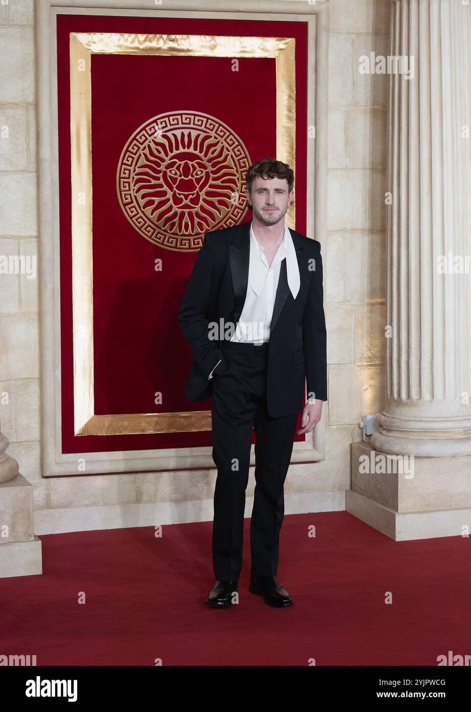 Londra, Regno Unito. 13 novembre 2024. Paul Mescal partecipa al Gladiator II Global Premiere Red Carpet Arrivals a Leicester Square, 13 novembre 2024 a Londra, Inghilterra, Regno Unito. Credito: S.A.M./Alamy Live News Foto Stock