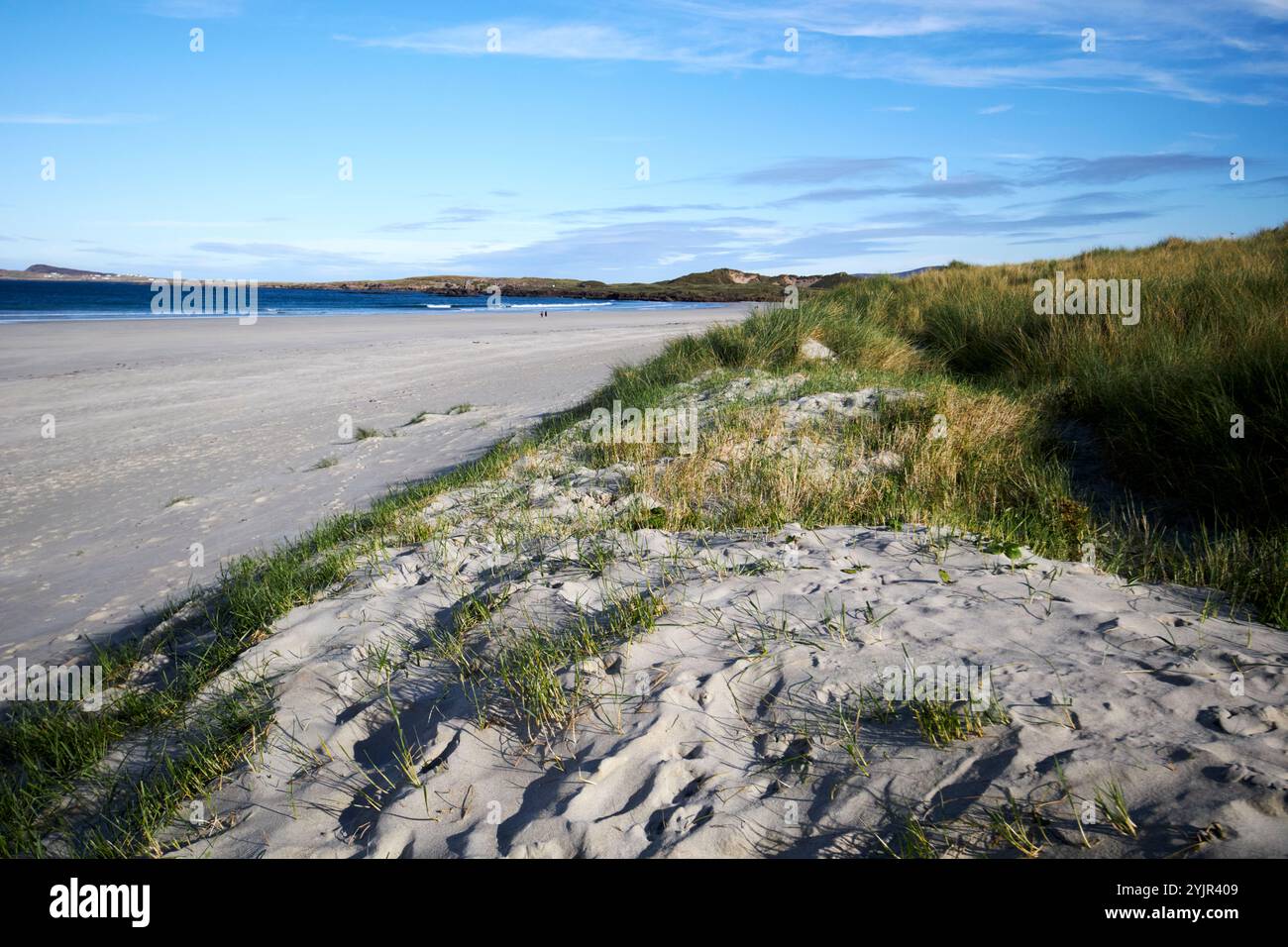 dune di sabbia a carickfinn beach carrickfinn, contea di donegal, repubblica d'irlanda Foto Stock