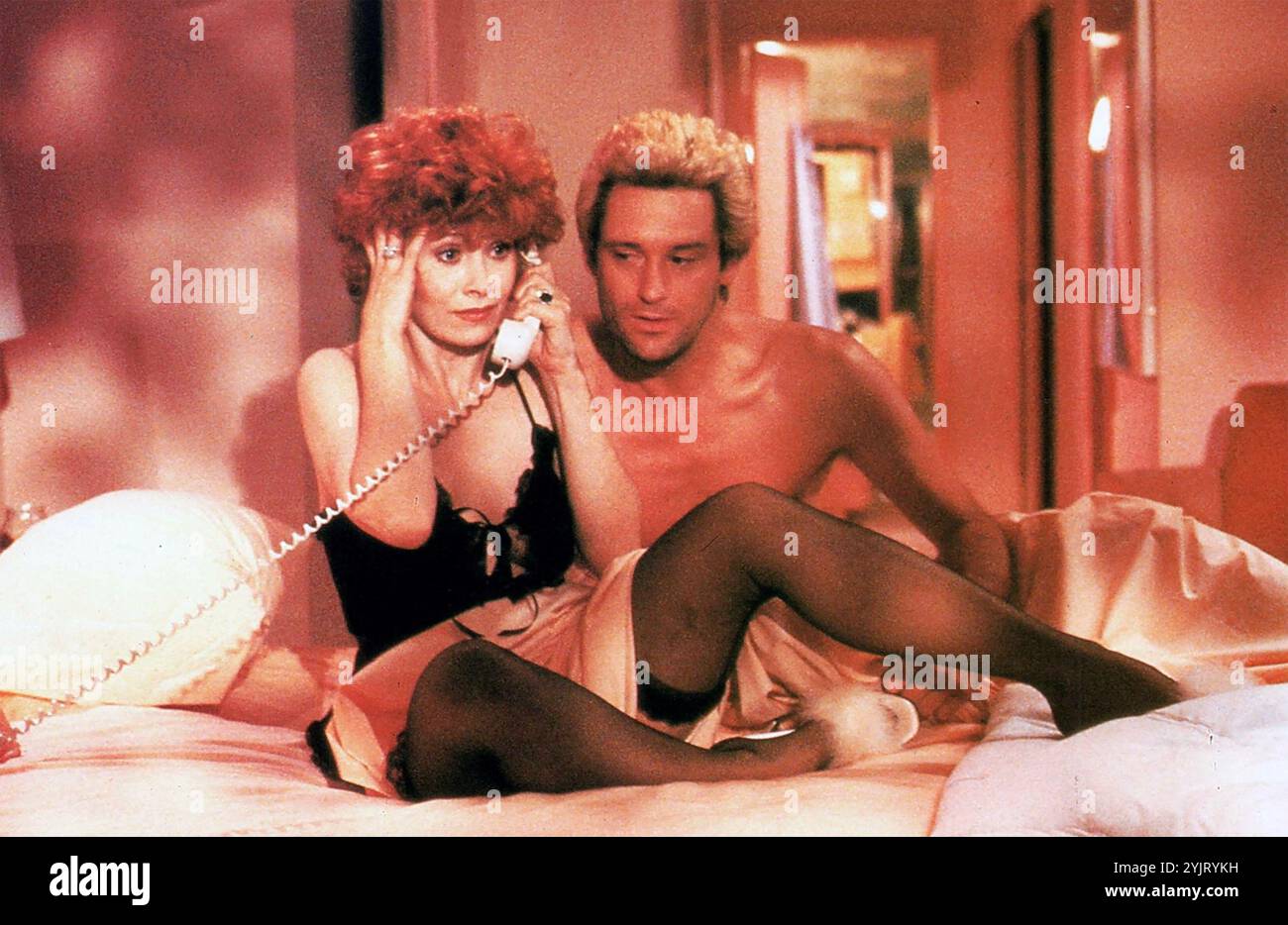 RUTHLESS PEOPLE 1986 Buena Vista Distribution film con Anita Morris e Bill Pullman Foto Stock