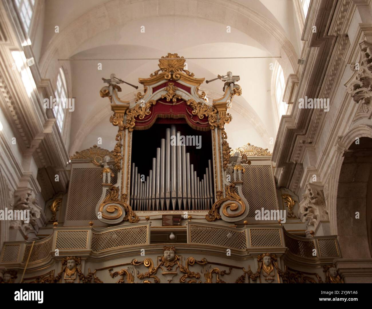 Altare principale, Cattedrale dell'assunzione della Beata Vergine, Dubrovnik, città vecchia, Dalmazia, Croazia, Europa Foto Stock