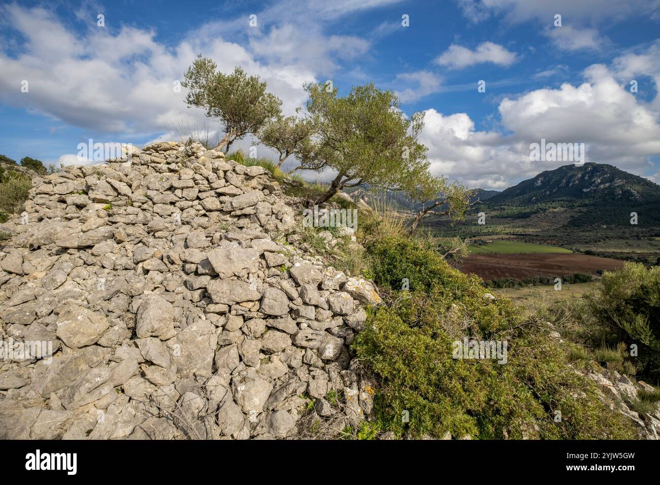 Tomba di Son Ferrandell-Son Oleza, i millennio a.C., Valldemossa, Maiorca, isole Baleari, spagna Foto Stock