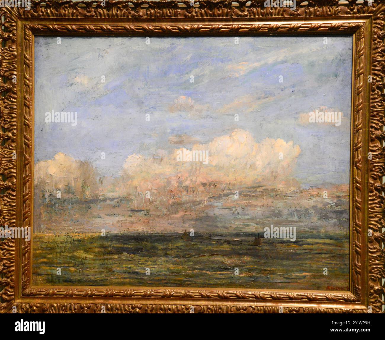 "The White Cloud" del pittore James Ensor, 1884 Foto Stock