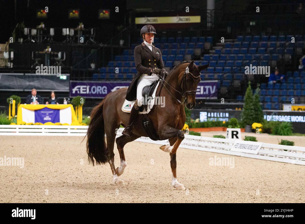 Isabel Cool German Masters Stuttgart 38. Internationales Reitturnier, 15.11.2024 foto: Eibner-Pressefoto/Luan Bahtijari Foto Stock