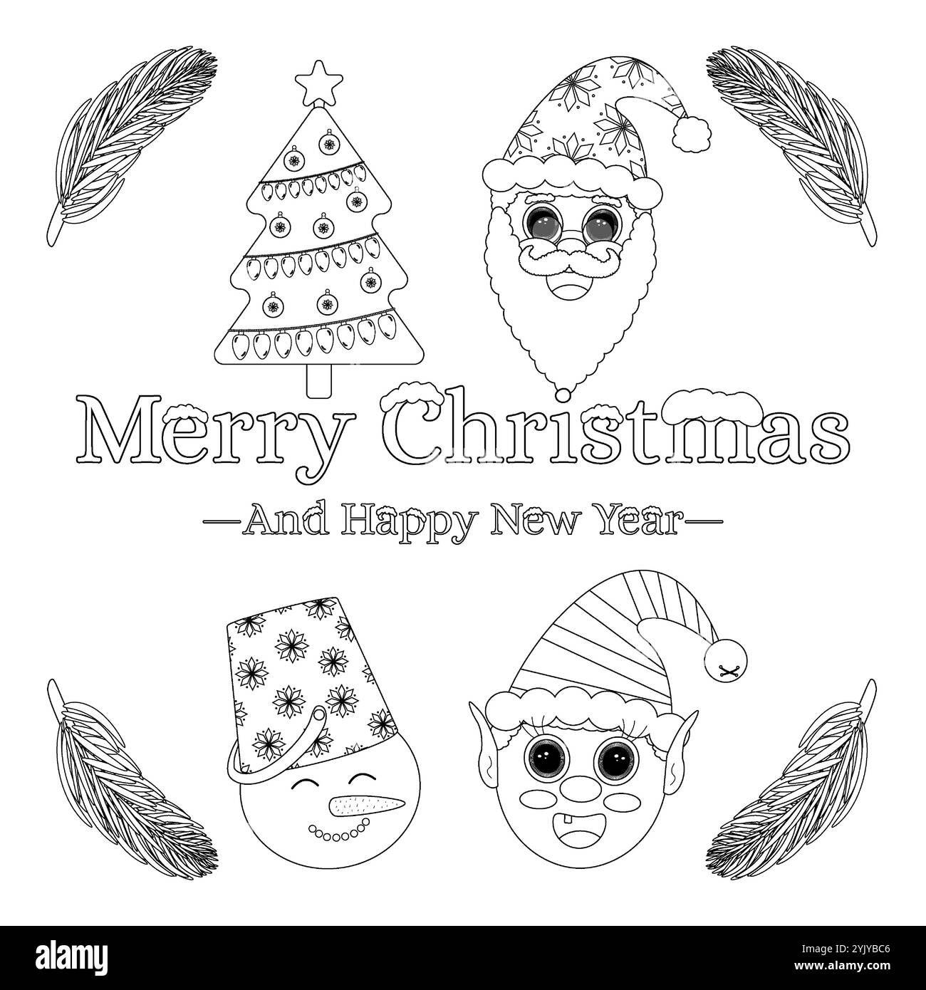 immagini da colorare per natale