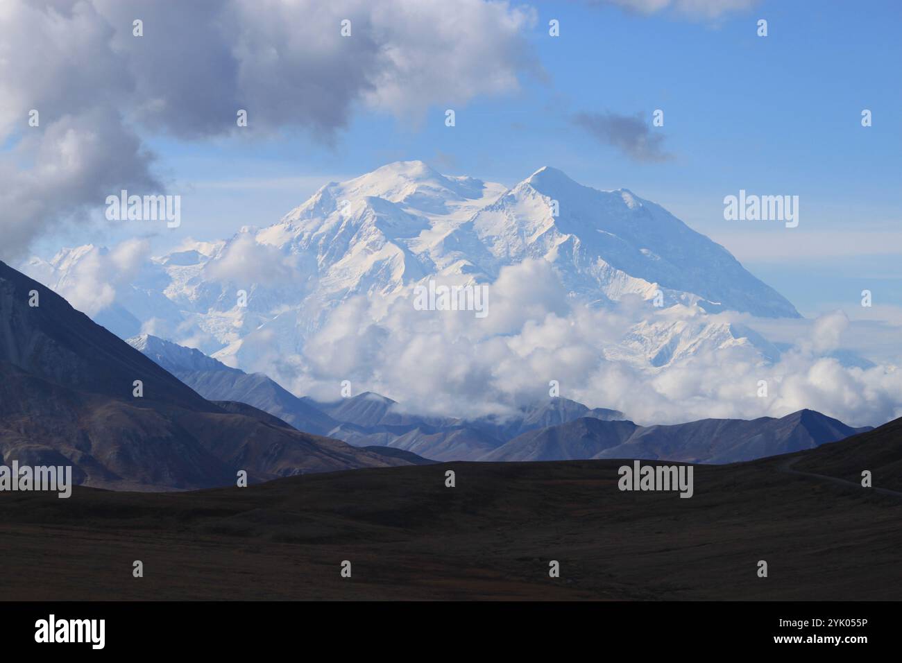 Denali, Monte McKinley Foto Stock