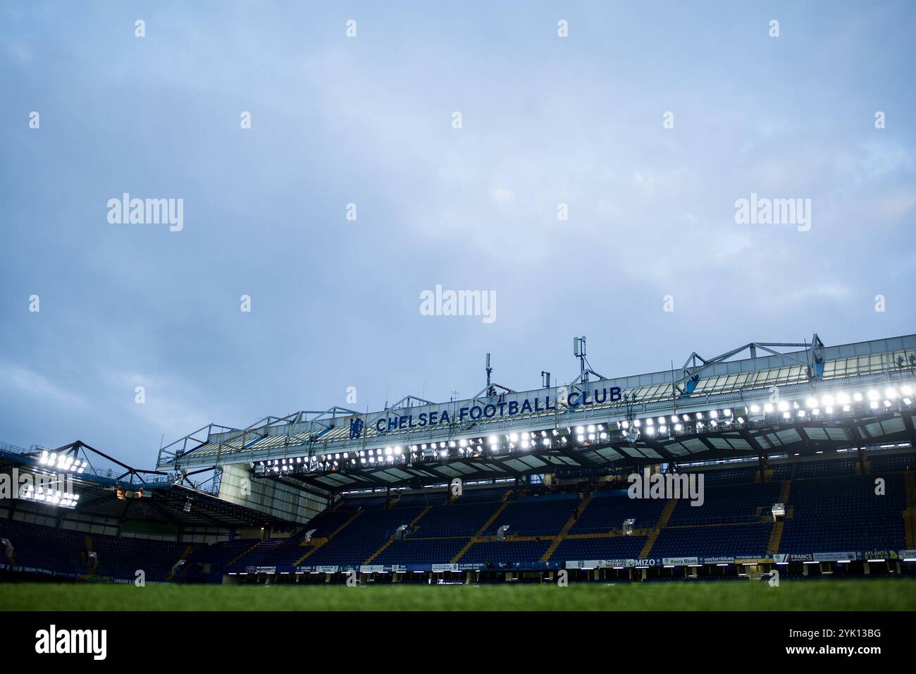 Londra, Regno Unito. 16 novembre 2024. Londra, Inghilterra, 16 novembre 2024: Stadio prima della partita della Womens Super League tra Chelsea e Manchester City allo Stamford Bridge di Londra, Inghilterra. (Pedro Porru/SPP) credito: SPP Sport Press Photo. /Alamy Live News Foto Stock