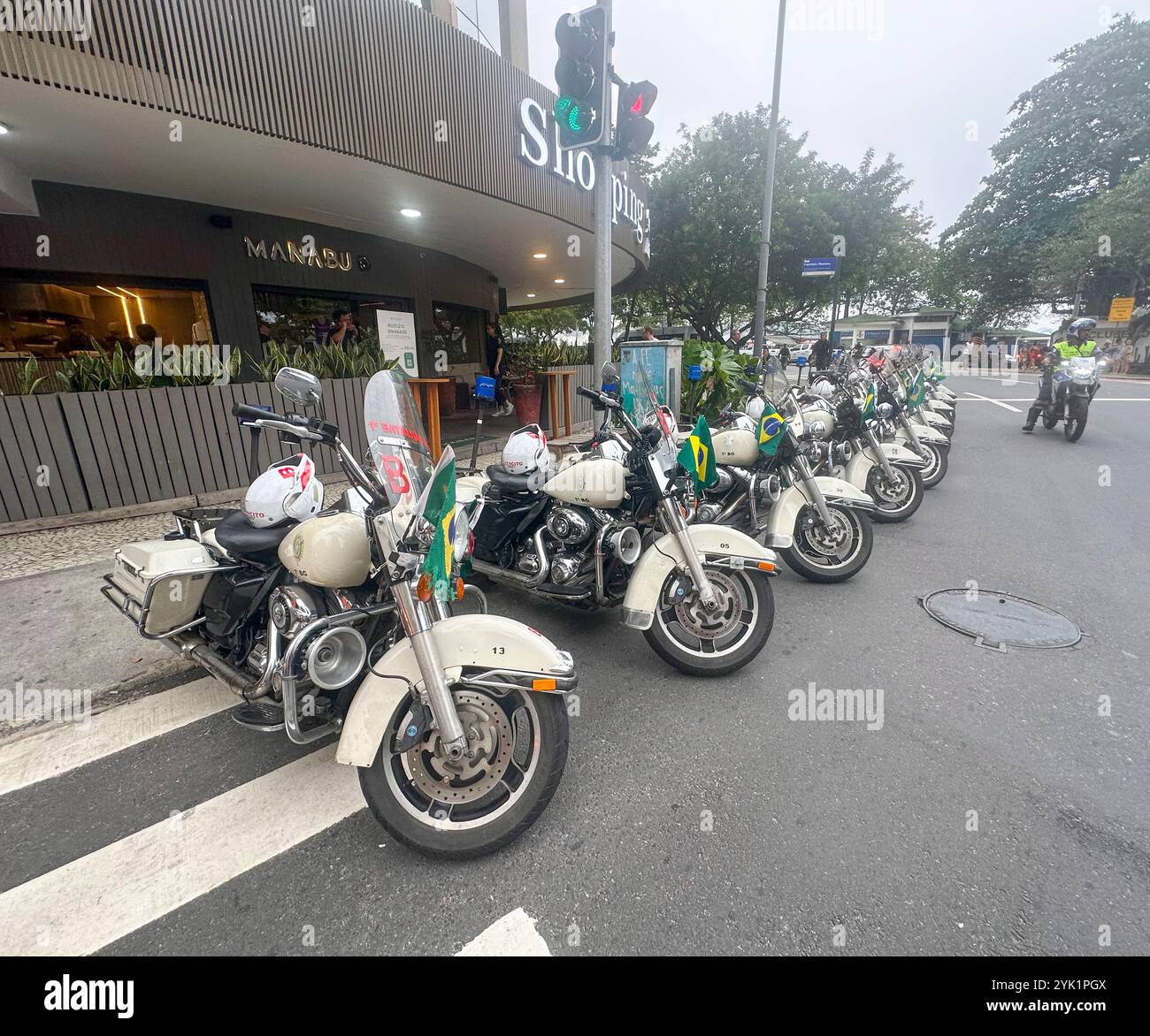 SICUREZZA A RIO DURANTE IL VERTICE DEL G20 Foto Stock