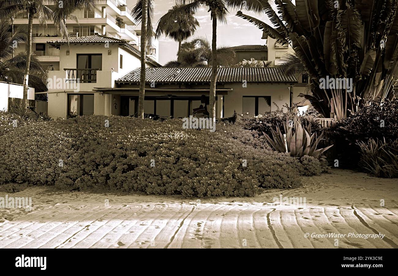 Playa Los Picos Casa Foto Stock