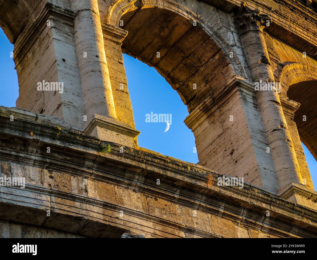Colosseo, Roma, Italia Foto Stock