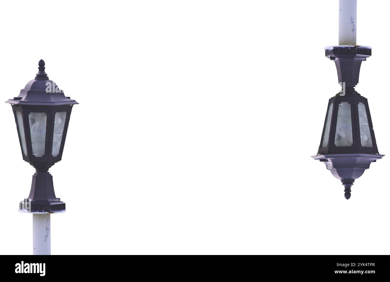 lanterna nel resort, isolata su sfondo bianco Copyright: xZoonar.com/PlengsakxChuensriwirojx 1053979945ST Foto Stock