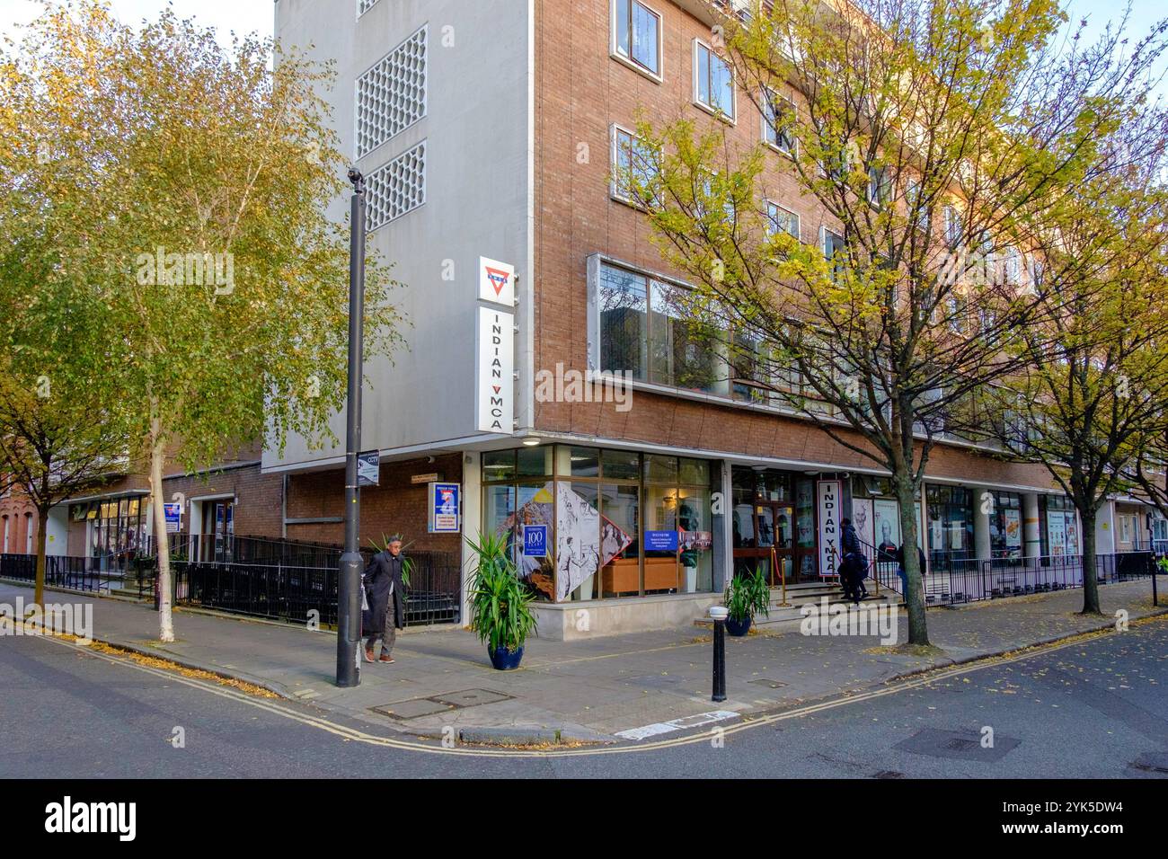 YMCA Indian Student Hostel, Fitzroy Square, Londra, W1, Regno Unito Foto Stock