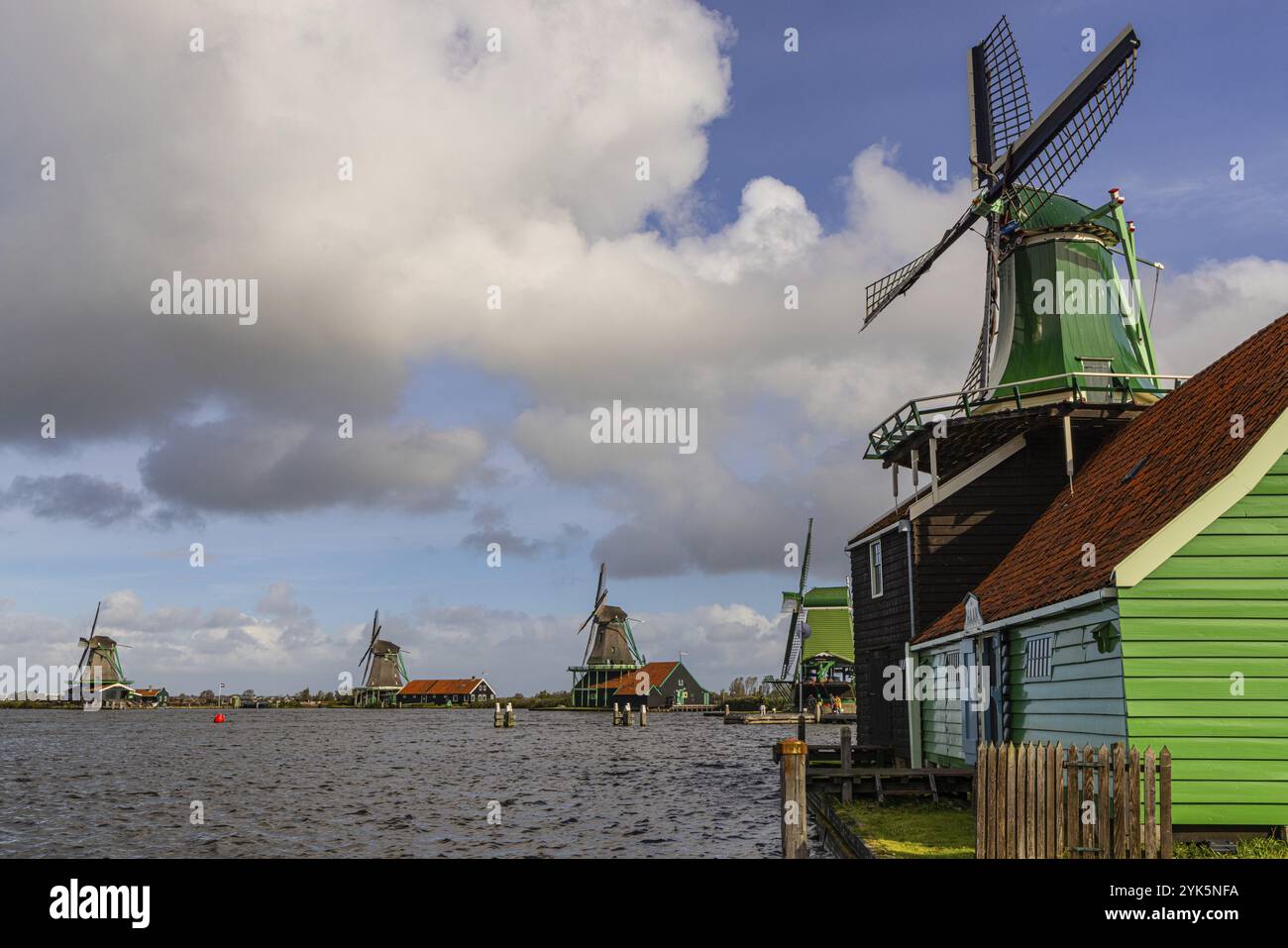 Tour di Zaanse Schans, Paesi Bassi Foto Stock