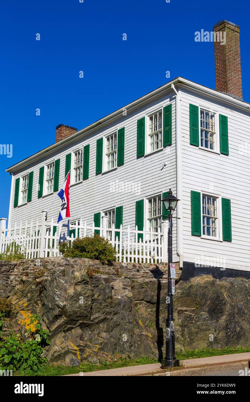 The Loyalist House National Historic Site, Saint John, New Brunswick, Canada Foto Stock
