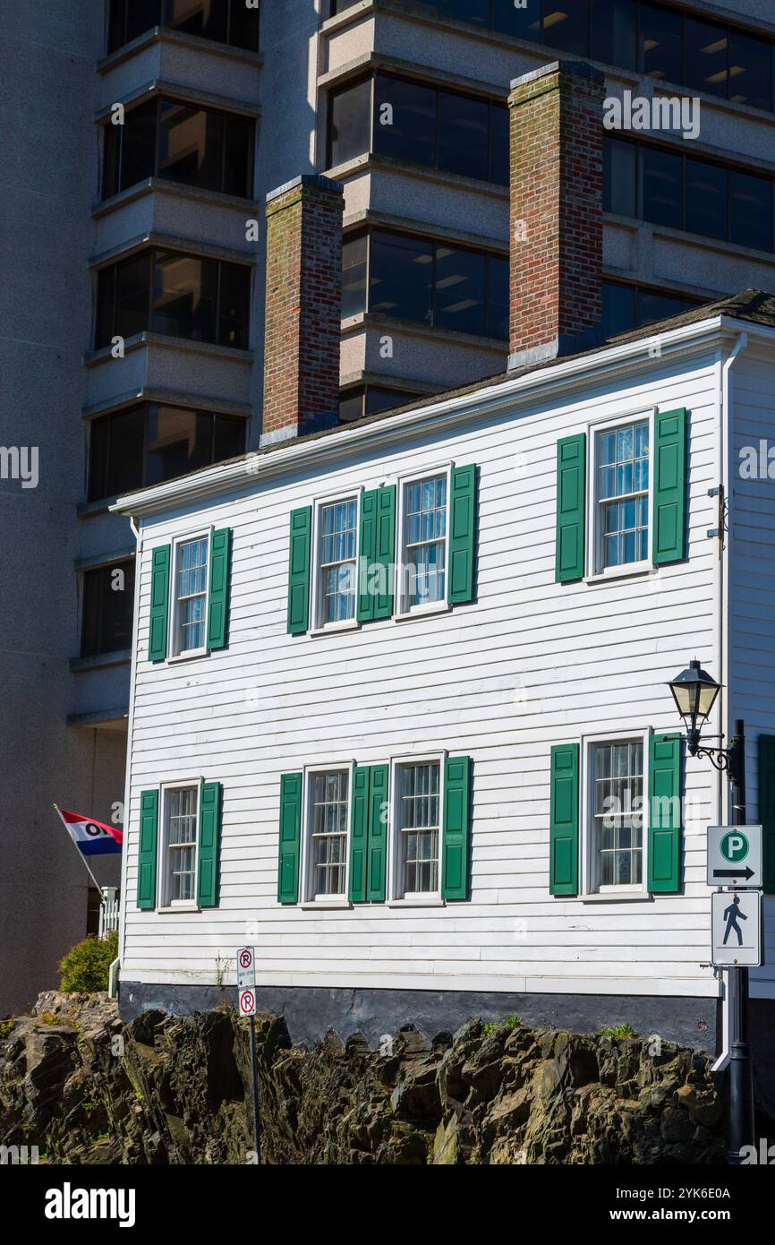 The Loyalist House National Historic Site, Saint John, New Brunswick, Canada Foto Stock