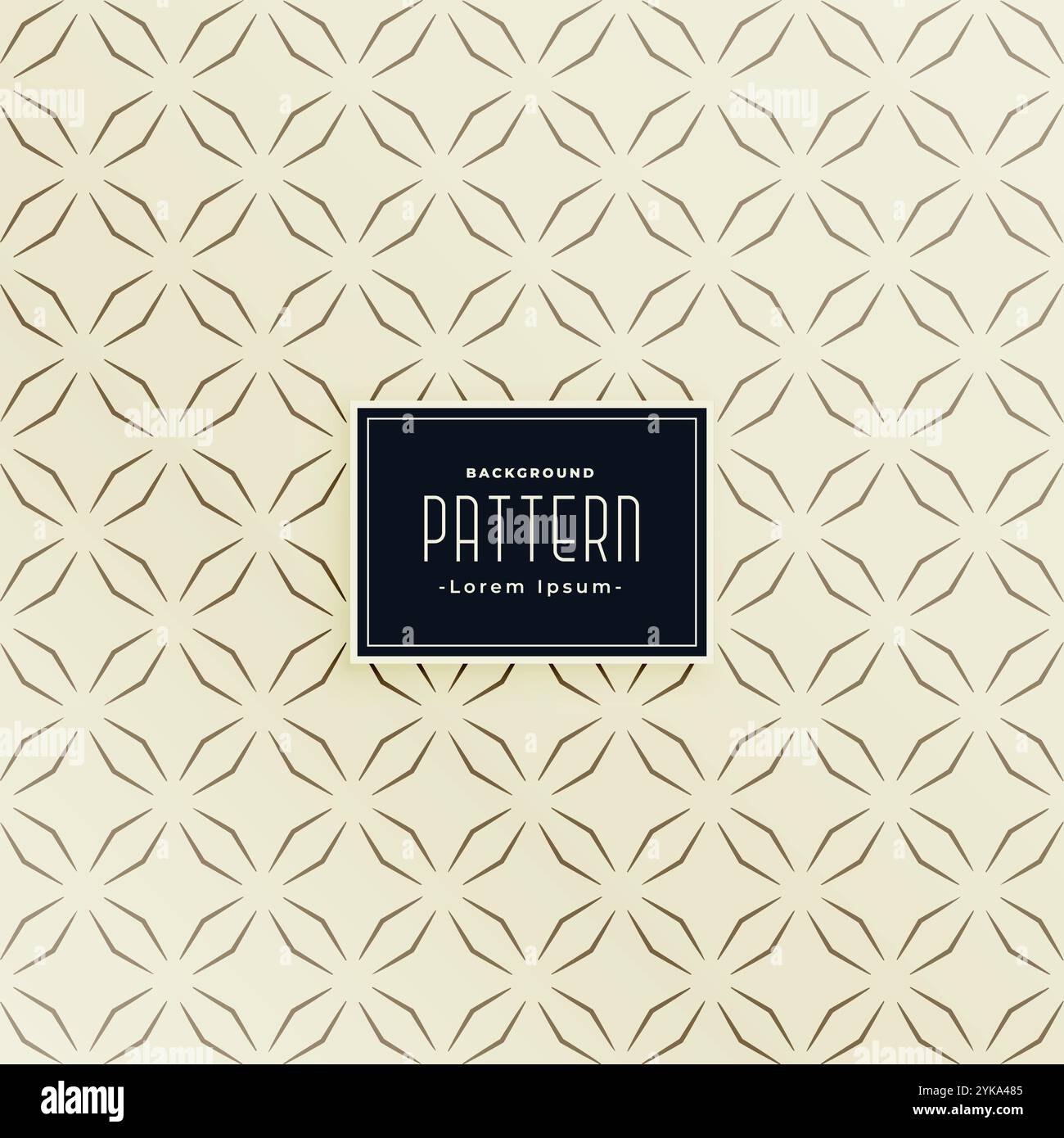 Configurazione astratta sfondo con cross line art Illustrazione Vettoriale