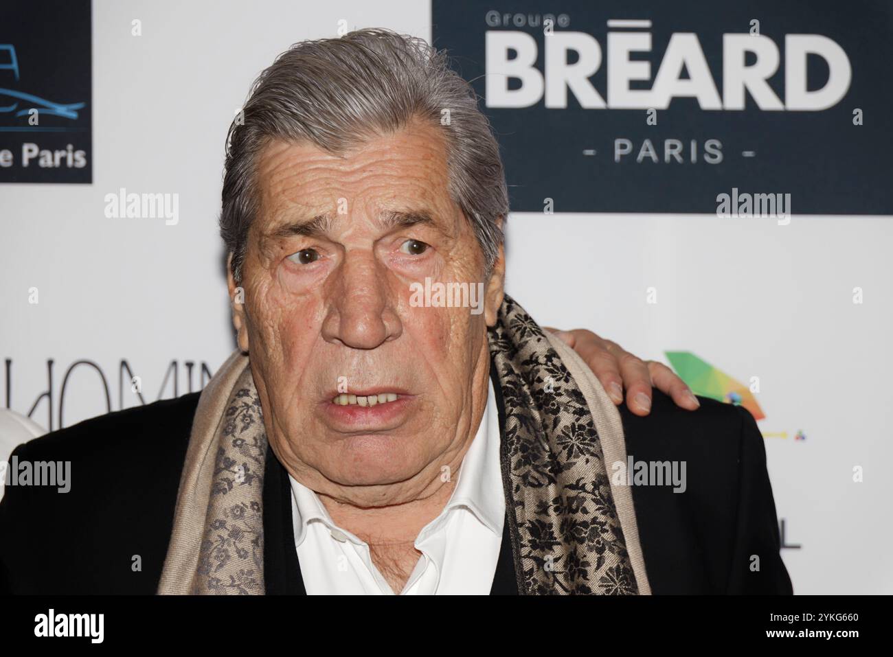 Nogent-sur-Marne, Francia. 17 novembre 2024. Jean Pierre Castaldi partecipa alla cerimonia di gala del 26° anniversario dell'associazione CiteStars des Etoiles d'Or 2024 al Pavillon Baltard il 17 novembre 2024 a Nogent-sur-Marne, Francia. Crediti: Bernard Menigault/Alamy Live News Foto Stock