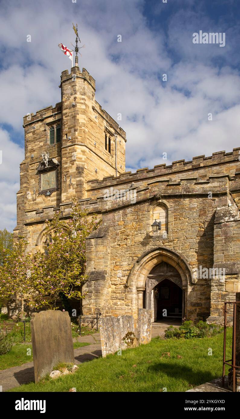 UK, Kent, Weald of Kent, Cranbrook, St Dunstan’s Church Foto Stock