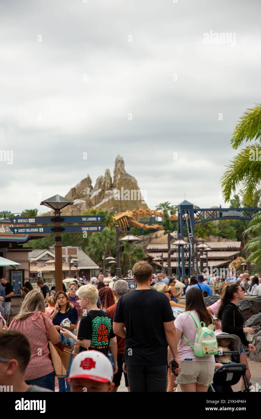 Disney Springs o Downtown Disney a Orlando, Florida, Stati Uniti Foto Stock